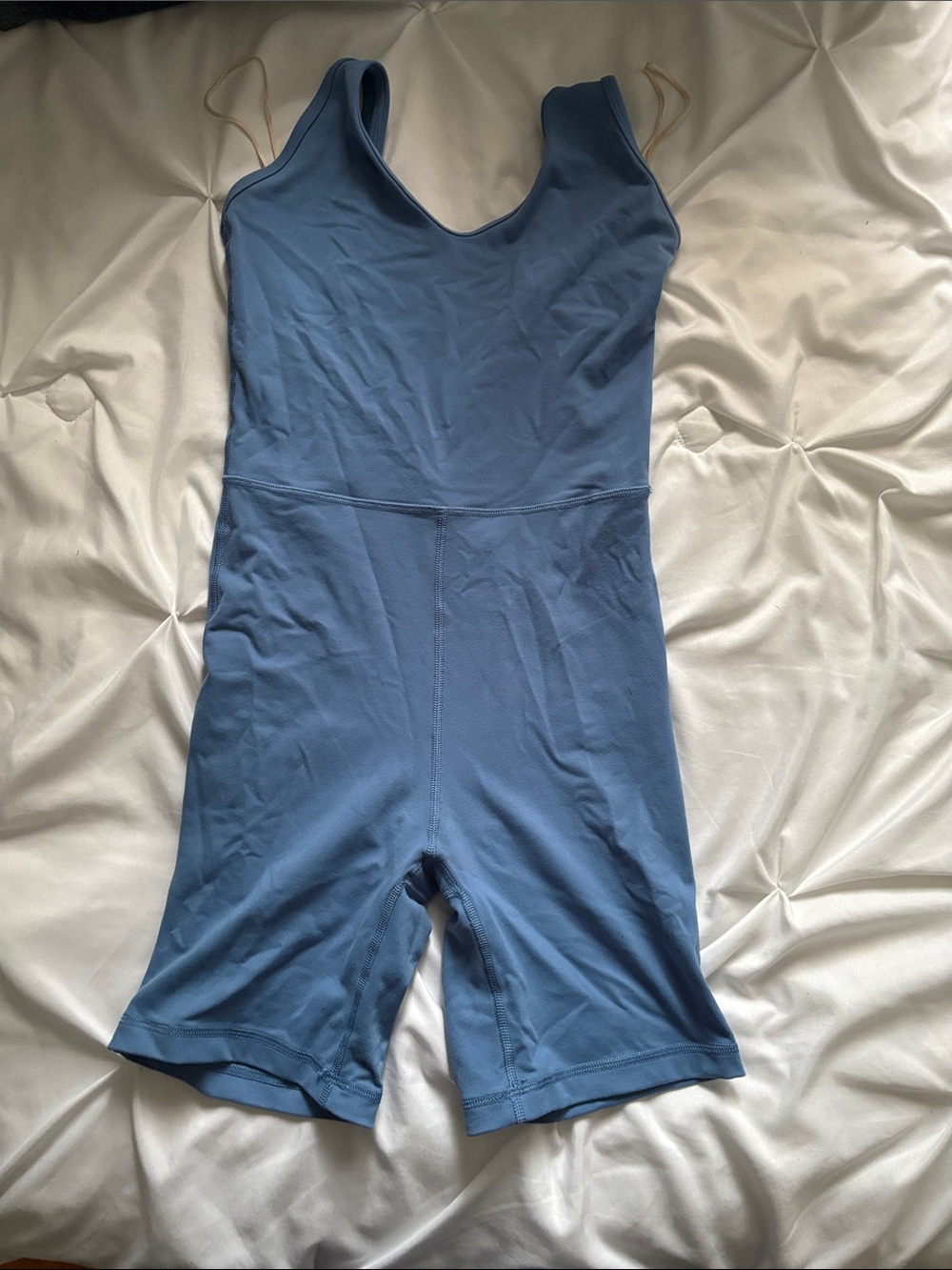 Wilfred Steel Blue Sleeveless Bodysuit Romper